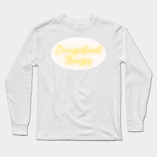 Occupational Therapy Yellow Long Sleeve T-Shirt